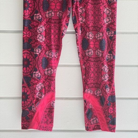 Lululemon Run Inspire Crop II Full-On Luxtreme Prisma Guava Lava Boom Juice 6 - Picture 5 of 9